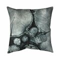 Fondo 26 x 26 in. Textured Wooden Logs-Double Sided Print Indoor Pillow FO2777149